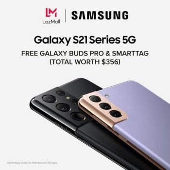 Lazada-Free-Galaxy-Buds-Pro-And-Smarttag-Promotion-350x350 22 Jan 2021 Onward: Samsung Free Galaxy Buds Pro And Smarttag Promotion on Lazada