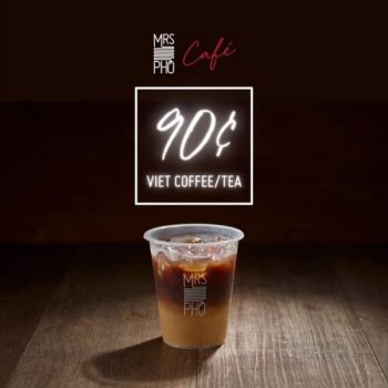 MRS-PHO-90¢-Viet-Coffee-and-Te-Promotion-350x350 20 Jan 2021 Onward: MRS PHO Café 90¢ Viet Coffee and Tea Promotion at VivoCity