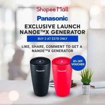 Panasonic-Exclusive-Launch-of-Nanoe-X-Generator-on-Shopee-350x350 8-15 Jan 2021: Panasonic Exclusive Launch of Nanoe X Generator on Shopee