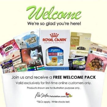 Pets-Station-Free-Welcome-Pack-Promotion-350x350 6 Jan 2021 Onward: Pets' Station Free Welcome Pack Promotion