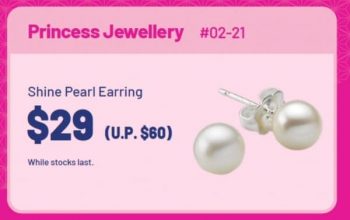 Princess-Jewellery-Silver-Pearl-Earrings-Promotion-350x220 21 Jan 2021 Onward: Princess Jewellery Silver Pearl Earrings Promotion