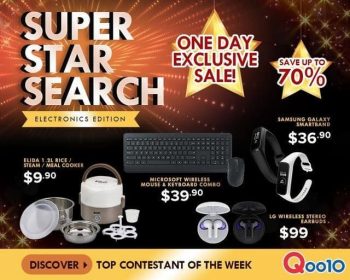 Qoo10-Super-Star-Search-Electronics-Edition-One-Day-Exclusive-Sale-350x280 13 Jan 2021 Onward: Qoo10 Super Star Search Electronics Edition One Day Exclusive Sale