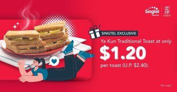 SINGTEL-Rewards-Exclusive-Promotion-350x183 7-21 Jan 2021: Ya Kun Kaya Toast SINGTEL Rewards Exclusive Promotion