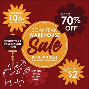 Scanteak-Warehouse-Sale--350x350 8-10 Jan 2021: Scanteak Warehouse Sale at Sungei Kadut