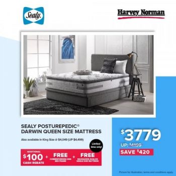Sealy-Mattresses-Promotion-at-Harvey-Norman--350x350 4 Jan 2021 Onward: Sealy Mattresses Promotion at Harvey Norman