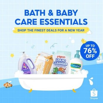 Shopee-Bath-And-Baby-Care-Essentials-Sale--350x350 5-6 Jan 2021: Shopee Bath And Baby Care Essentials Sale