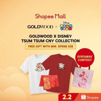 Shopee-Mickey-CNY-Lunch-Bag-Giveaways-350x350 25-30 Jan 2021: Goldwood and Tsum Tsum Mickey CNY Lunch Bag Giveaways on Shopee