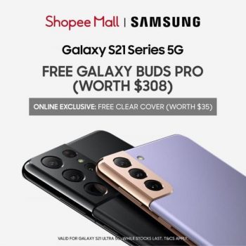 Shopee-Samsung-Galaxy-S21-Series-5G-Promotion-350x350 29-31 Jan 2021: Shopee Samsung Galaxy S21 Series 5G Promotion