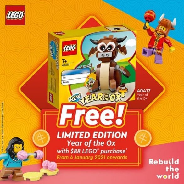 chinese new year ox lego