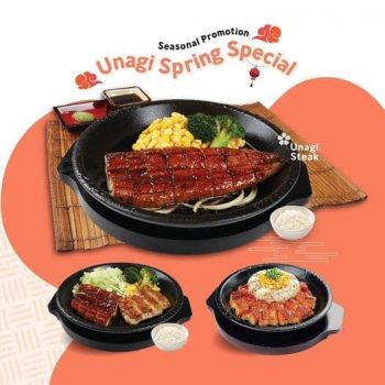 Unagi-Spring-Special-Promotion-at-Pepper-Lunch-Express--350x350 7 Jan 2021: Pepper Lunch Express Unagi Spring Special Promotion