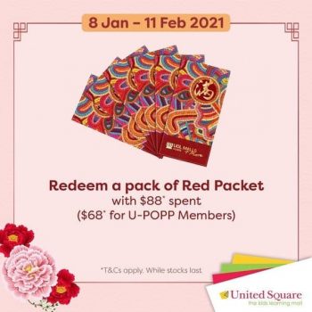 United-Square-Shopping-Mall-Redeem-exclusive-Red-Packets-and-Prosperity-Gift-Set-Promotion-1-350x350 8 Jan-11 Feb 2021: United Square Shopping Mall Redeem exclusive Red Packets and Prosperity Gift Set Promotion