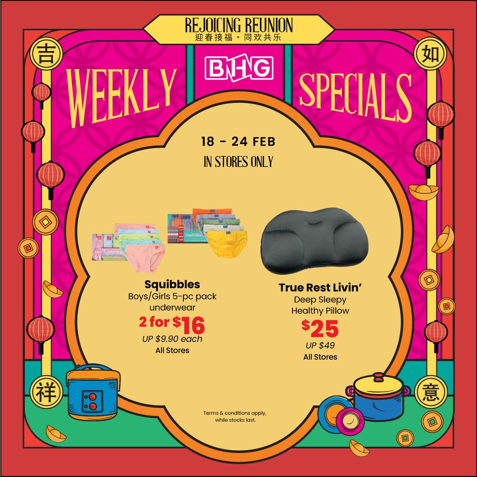 150795076_5442666895758258_7632292963593707086_n 18-24 Feb 2021: BHG Weekly Promotion: Rejoicing Reunion Up to 70% OFF with POST CNY Sale