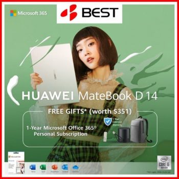 BEST-Denki-HUAWEI-MateBook-D-14-Promotion-350x350 20 Feb-31 Mar 2021: BEST Denki HUAWEI MateBook D 14 Promotion