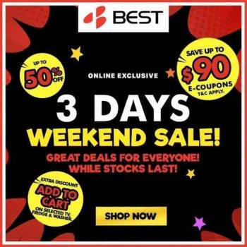 BEST-Denki-Weekend-Sale-350x350 26-28 Feb 2021: BEST Denki Weekend Sale