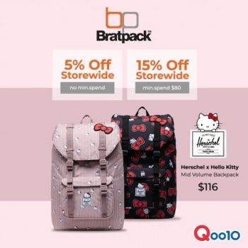 Bratpack-Little-America-Mid-Volume-Backpack-Promotion-at-Qoo10--350x350 1 Feb 2021 Onward: Bratpack Little America Mid Volume Backpack Promotion at Qoo10
