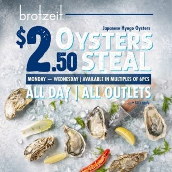 Brotzeit-German-Bier-Bar-Restaurant-Wednesday-is-Oysters-Steal-Promotion-Brotzeit-German-Bier-Bar-Restaurant-Wednesday-is-Oysters-Steal-Promotion-350x350 22 Feb 2021 Onward: Brotzeit German Bier Bar & Restaurant Wednesday is Oysters Steal Promotion