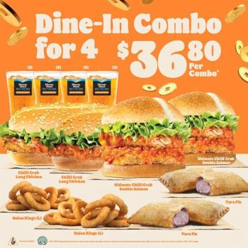 Burger-King-Dine-In-Combo-for-4-Promotion-350x350 8 Feb 2021 Onward: Burger King Dine-In Combo for 4 Promotion