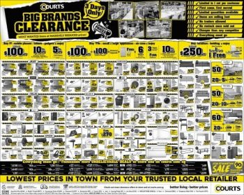 COURTS-Big-Brands-Clearance-Sale-350x280 20 Feb 2021 Onward: COURTS Big Brands Clearance Sale