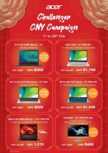 Challenger-Acer-CNY-Promotion-350x495 1-28 Feb 2021: Challenger Acer CNY Promotion