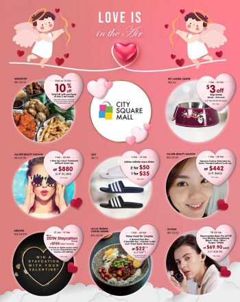 City-Square-Mall-Valentines-Day-Promotion-350x440 8 Feb 2021 Onward: City Square Mall Valentine's Day Promotion