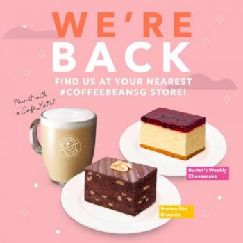 Coffee-Bean-usters-Weekly-Cheesecake-and-Boston-Nut-Brownie-Promotion-350x350 20 Feb 2021 Onward: Coffee Bean Buster’s Weekly Cheesecake and Boston Nut Brownie Promotion