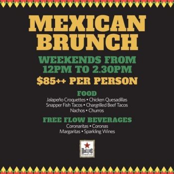 Dallas-Restaurant-Bar-Brand-New-Mexican-Brunch-Promotion-350x350 15 Feb 2021 Onward: Dallas Restaurant & Bar Brand New Mexican Brunch Promotion at Boat Quay