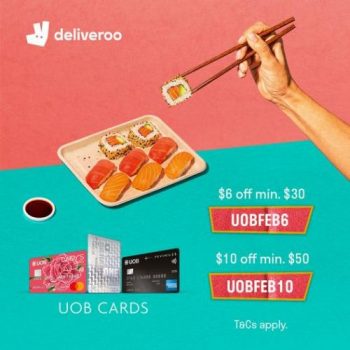 Deliveroo-10-Off-Promo-Code-Promotion-with-UOB-350x350 8 Feb 2021 Onward: Deliveroo $10 Off Promo Code Promotion with UOB