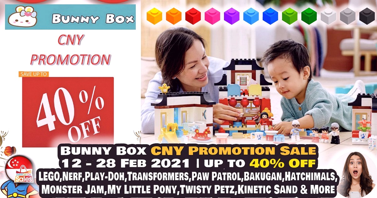 EOS-SG-Mighty-Utan-Bunny-Box-SG-2021 12-28 Feb 2021: Bunny Box CNY Promotion Sale Up to 40% OFF LEGO, Nerf, Play-Doh, Transformers, Paw Patrol, Bakugan, Hatchimals, Monster Jam, My Little Pony, Twisty Petz, Kinetic Sand & More