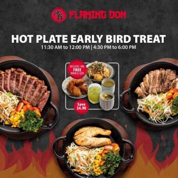 Flaming-Don-Hot-Plate-Early-Bird-Treat-Promotion-350x350 10 Feb 2021 Onward: Flaming Don Hot Plate Early Bird Treat Promotion
