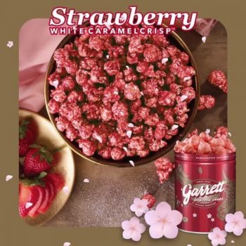 Garrett-Popcorn-Shops-Strawberry-White-CaramelCrisp-Promotion-350x350 9 Feb 2021 Onward: Garrett Popcorn Shops Strawberry White CaramelCrisp Promotion