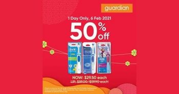 Guardian-Oral-b-Vitality-Toothbrush-Assorted-Promotion-350x183 6-7 Feb 2021: Guardian Oral-b Vitality Toothbrush Assorted Promotion