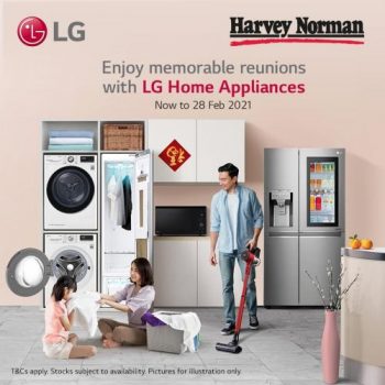 Harvey-Norman-LG-Home-Appliances-Promotion-350x350 19-28 Feb 2021: Harvey Norman LG Home Appliances Promotion