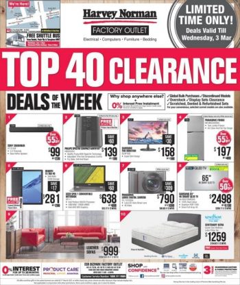 Harvey-Norman-Top-40-Clearance-Deals-350x416 25 Feb-3 Mar 2021: Harvey Norman Top 40 Clearance Deals