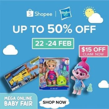 Hasbro-Mega-Online-Baby-Fair-350x350 22-24 Feb 2021: Hasbro Mega Online Baby Fair on Shopee