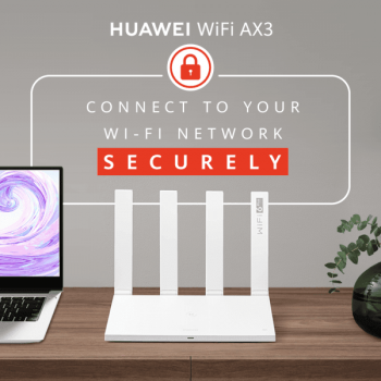 Huawei-Wi-Fi-AX3-Quad-Core-Wi-Fi-6-Plus-Wireless-Router-Promotion-350x350 17-28 Feb 2021: Huawei Wi-Fi AX3 Quad-Core Wi-Fi 6 Plus Wireless Router Promotion