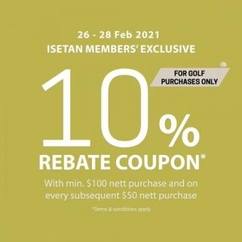 Isetan-Member-Exclusive-Sale-350x350 26-28 Feb 2021: Isetan Member Exclusive Sale