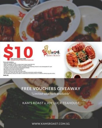 Kams-Roast-Free-Voucher-Giveaways-350x438 26 Feb 2021 Onward: Kam's Roast and Joy Luck Teahouse Free Voucher Giveaways