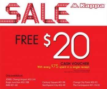 Kappa-Free-20-Cash-Voucher-Sale-350x293 25 Feb 2021 Onward: Kappa Free $20 Cash Voucher Sale