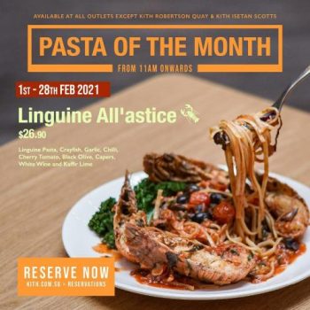 Kith-Cafe-Pasta-of-The-Month-Promotion-350x350 1-28 Feb 2021: Kith Cafe Pasta of The Month Promotion