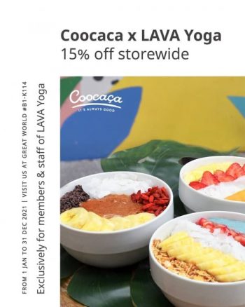 Lava-Yoga-Storewide-Promotion-350x438 13 Feb 2021 Onward: Lava Yoga and Coocaça Storewide Promotion at Great World City