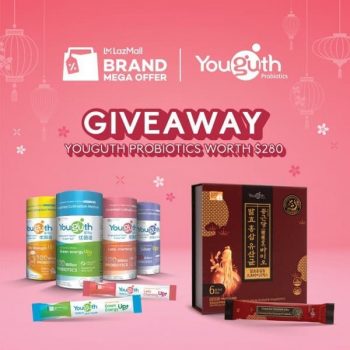 Lazada-Giveaway-350x350 5-11 Feb 2021: Lazada Giveaway with Youguth Probiotics