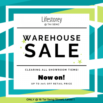 Lifestorey-Warehouse-Sale--350x350 26 Feb 2021 Onward: Lifestorey Annual Warehouse Sale at Tai Seng