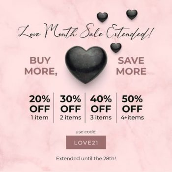 Lionesse-Beauty-Bar-Love-Month-Sale-350x350 17-28 Feb 2021: Lionesse Beauty Bar Love Month Sale