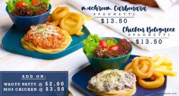 MOS-Burger-Chicken-Bolognese-Spaghetti-Mushroom-Carbonara-Spaghetti-Promotion-350x189 25 Feb 2021 Onward: MOS  Burger Chicken Bolognese Spaghetti & Mushroom Carbonara Spaghetti  Promotion