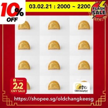 Old-Chang-Kee-Flash-Sale-1-350x350 3 Feb 2021: Old Chang Kee Flash Sale on Shopee