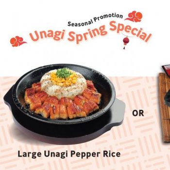 Pepper-Lunch-Unagi-Spring-Special-Promotion-350x350 1 Feb 2021 Onward: Pepper Lunch Unagi Spring Special Promotion