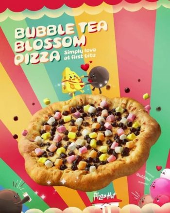 Pizza-Hut-Bubble-Tea-Blossom-Pizza-Promotion-350x438 18 Feb 2021 Onward: Pizza Hut Bubble Tea Blossom Pizza Promotion