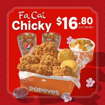 Popeyes-Louisiana-Kitchen-Chicky-Promotion-350x350 8 Feb 2021 Onward: Popeyes Louisiana Kitchen Chicky Promotion