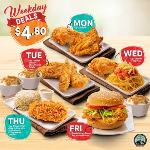 18 Feb 2021 Onward: Popeyes Louisiana Kitchen Weekly Deals - SG ...