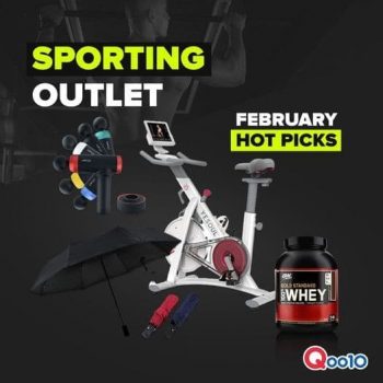 Qoo10-February-Hot-Picks-Promotion-350x350 6 Feb 2021 Onward: Sporting Outlet February Hot Picks Promotion at Qoo10
